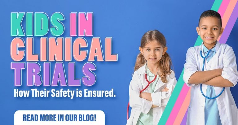 Kids in research, child with dr coat and chart